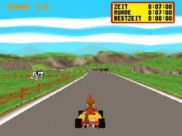 Moorhuhn Kart (GE) screen shot game playing